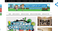 Desktop Screenshot of kualalumpurcityguide.com